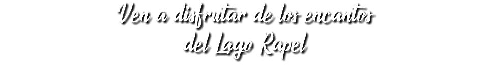 Ven a disfrutar de los encantos del Lago Rapel